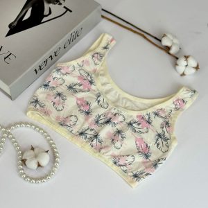 نیم تنه نخی دخترانه کد 35015